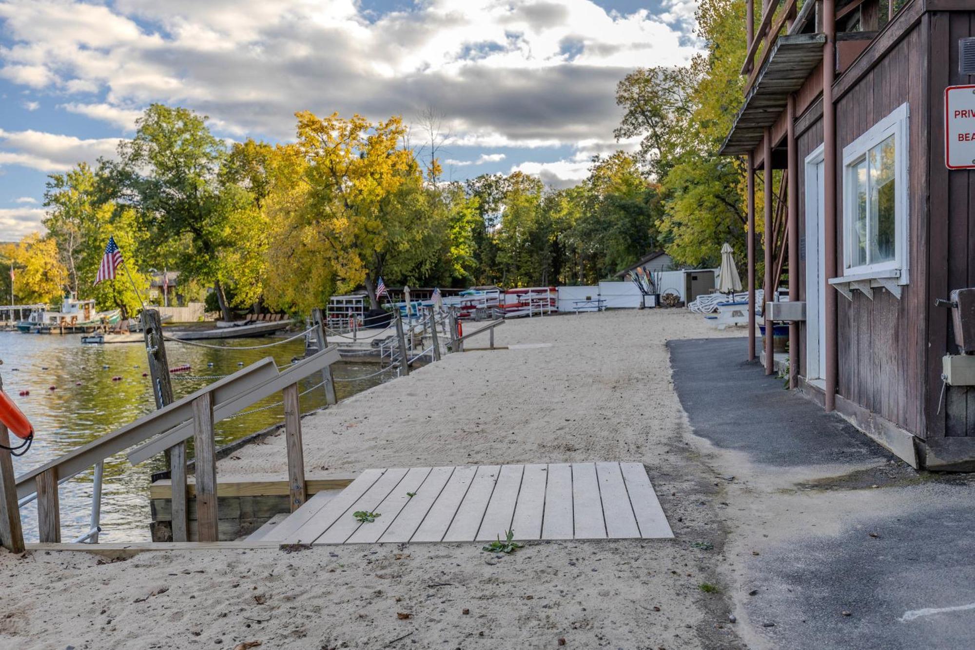 Canandaigua Lake Retreat With View And Private Beach Access, Foliage, Hike, And Ski Hotel Exterior photo